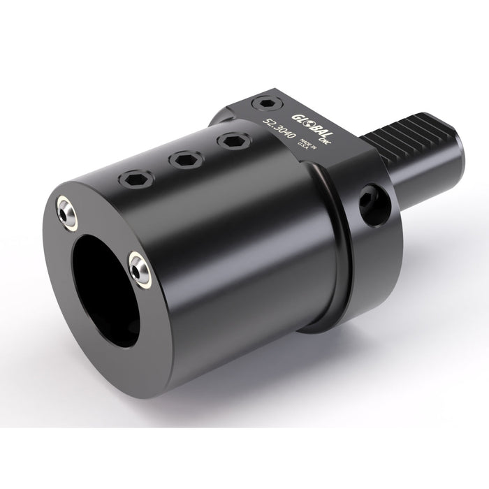 GLOBAL CNC 30MM VDI 1 1/2" ID DUAL EC BORING BAR HOLDER