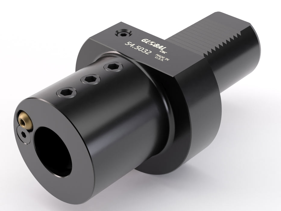 GLOBAL CNC 50MM VDI 32MM ID SINGLE EC BORING BAR HOLDER