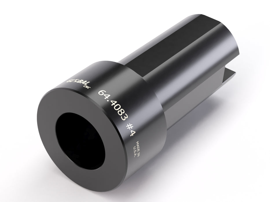 GLOBAL CNC 1 3/4" OD X #4 MT ID VDI STYLE TAPER DRILL SOCKET HOLDER