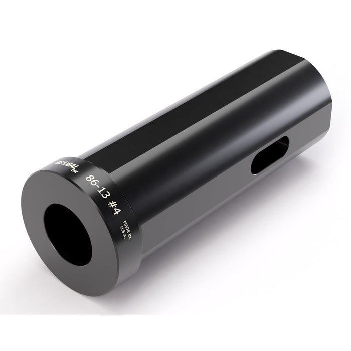 GLOBAL CNC 2 1/4" OD X #4 MT ID B STYLE TAPER DRILL SOCKET HOLDER