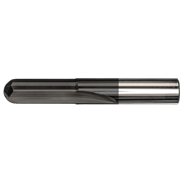 203-004-1 || 3/16 Diameter, PowerA Ball End - Straight Flute