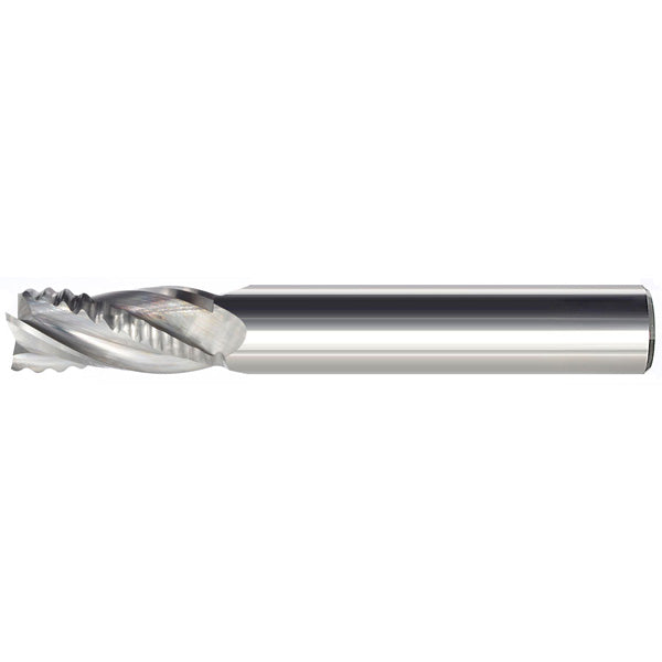 MASTERCUT 820-008 || 5/8 Diameter Four Flute Upcut Combination Spiral - High Velocity - Endmill End - Uncoated