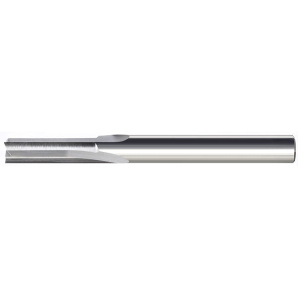 MASTERCUT 812-004 || 1/4 Diameter Three Flute Straight Flute - Endmill End - Uncoated