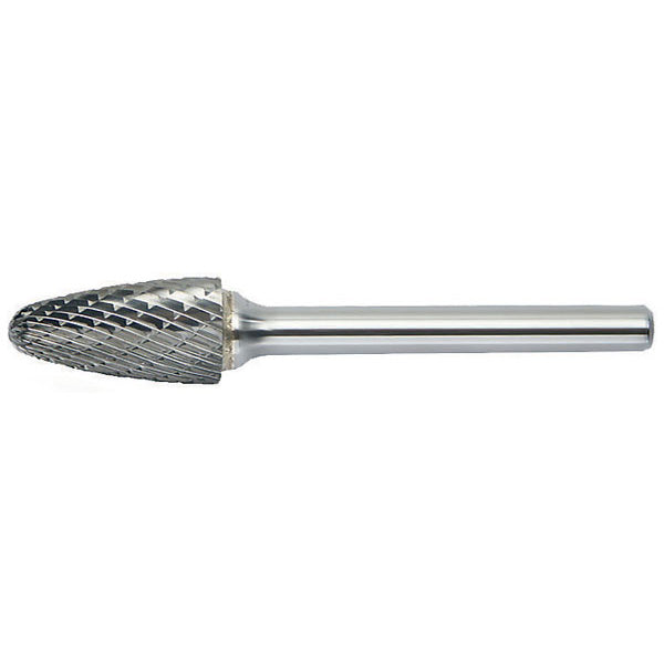 MASTERCUT SF-15SC || 3/4 Diameter, Singlecut SF - Radius Tree Shape Burs