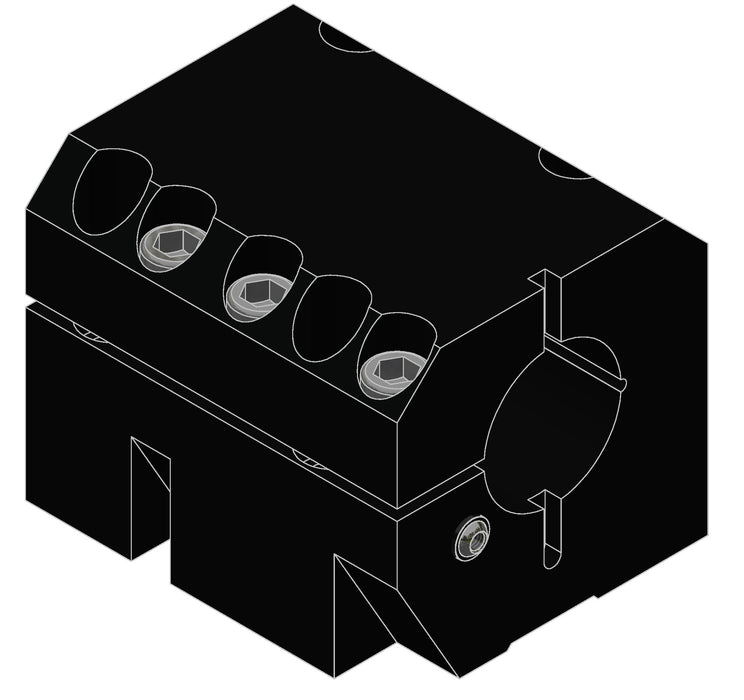 MAZAK SLANT50 3.0" SPLIT ID HOLDER 80MM CL 114 X 101 BHP-6