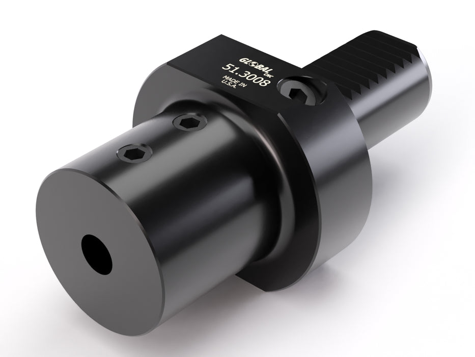 GLOBAL CNC 30MM VDI 5/16" ID INT COOLANT BORING BAR HOLDER