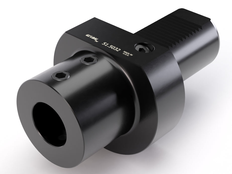 GLOBAL CNC 50MM VDI 1 1/4" ID INT COOLANT BORING BAR HOLDER