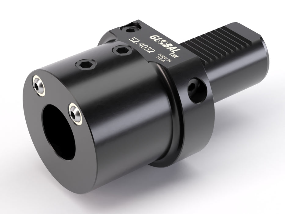 GLOBAL CNC 40MM VDI 32MM ID DUAL EC BORING BAR HOLDER