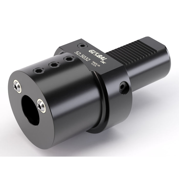 GLOBAL CNC 50MM VDI 1 1/4" ID DUAL EC BORING BAR HOLDER