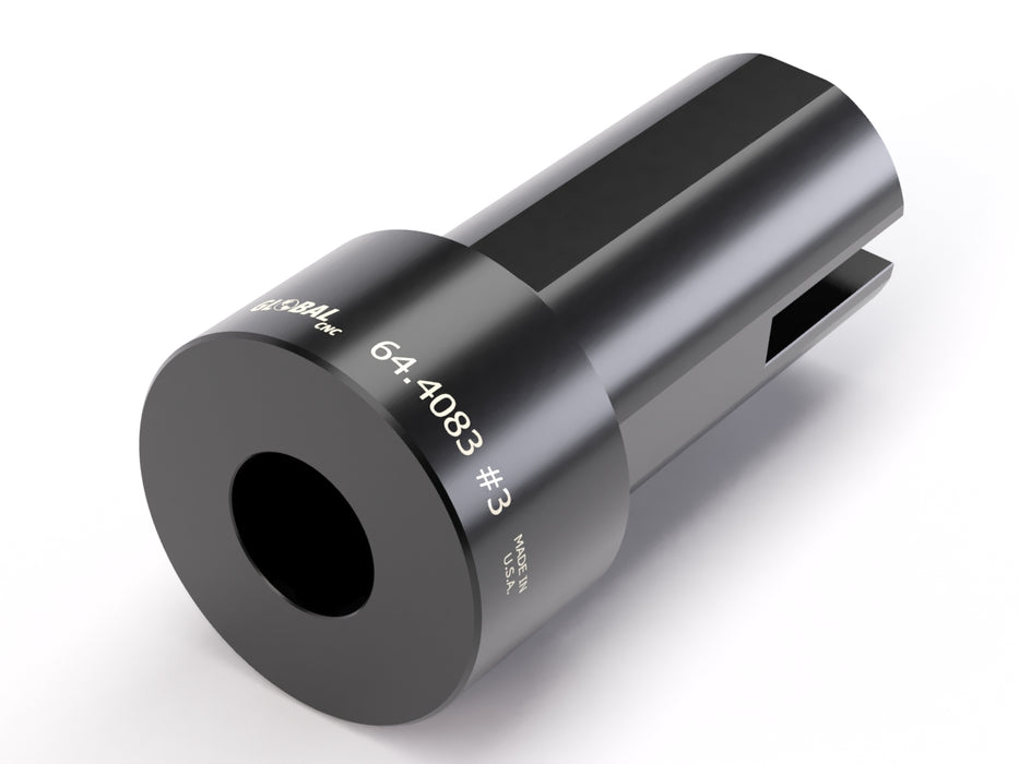 GLOBAL CNC 1 3/4" OD X #3 MT ID VDI STYLE TAPER DRILL SOCKET HOLDER