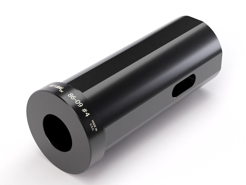 GLOBAL CNC 2 1/2" OD X #4 MT ID B STYLE TAPER DRILL SOCKET HOLDER