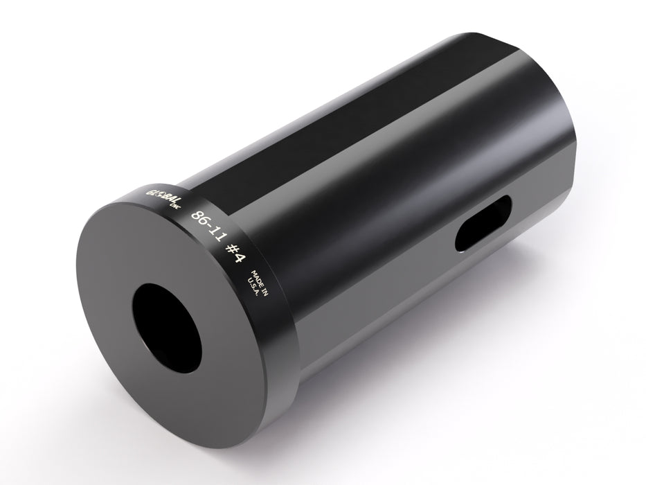 GLOBAL CNC 80MM OD X #4 MT ID B STYLE TAPER DRILL SOCKET HOLDER