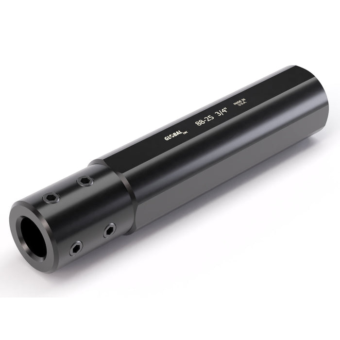 GLOBAL CNC 1 1/2" OD X 3/4" ID NECK DOWN STYLE BORING BAR SLEEVE
