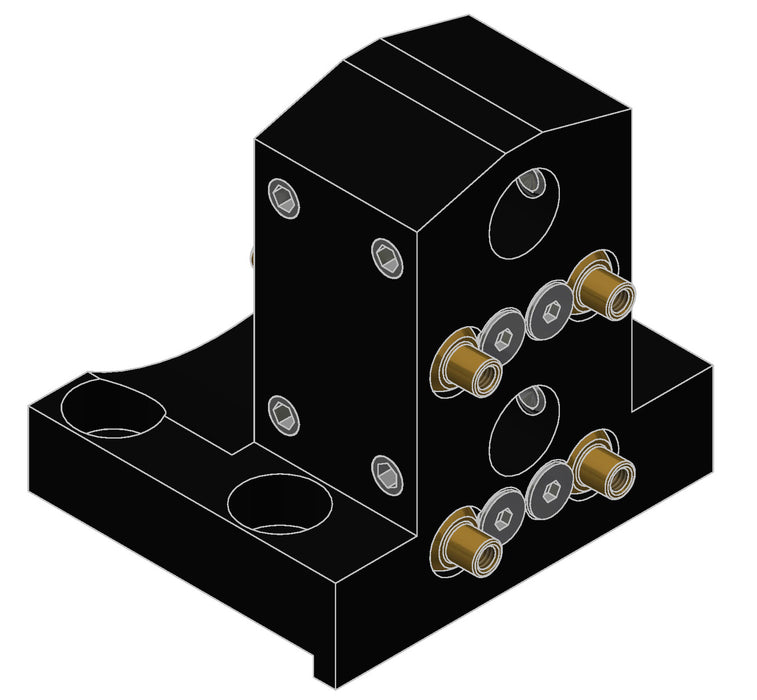 OKUMA A118 20MM DOUBLE ID HOLDER 30MM/80MM CL 80 X 45 BHP