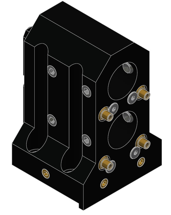 OKUMA A118 40MM DOUBLE ID HOLDER 60MM/115MM CL 80 X 45 BHP