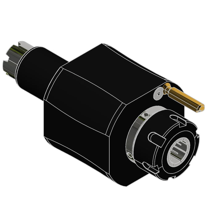40MM VDI BARUFFALDI ER32 STRAIGHT LIVE TOOL INT COOLANT