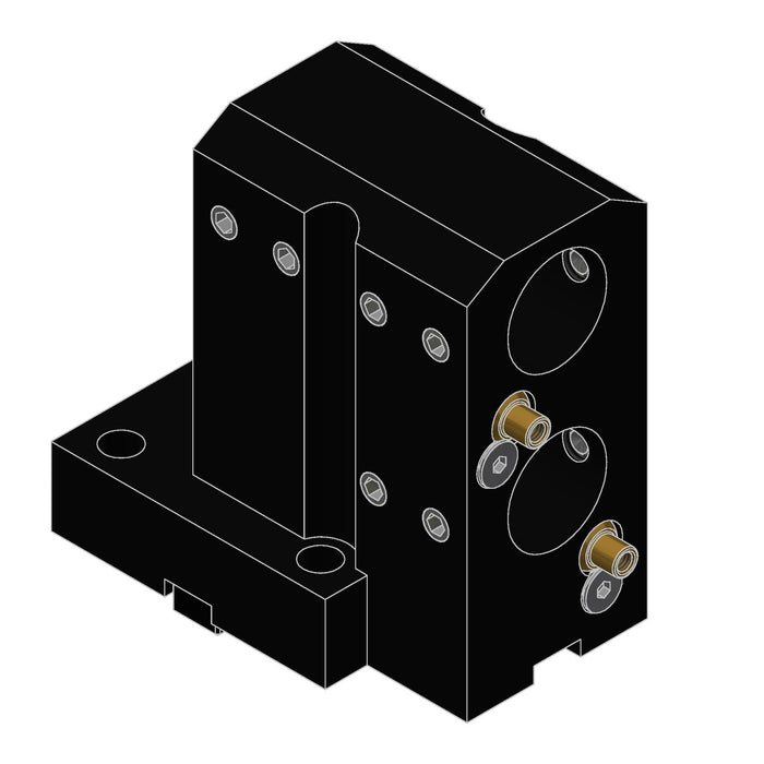 BMT55 25MM DOUBLE ID HOLDER 50MM/100MM CL 64 X 64 BHP