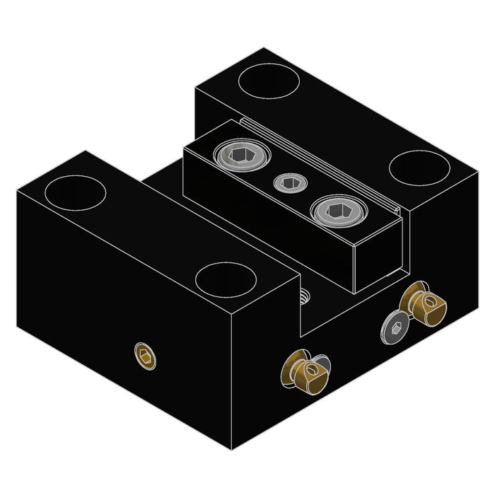 OKUMA HOWA 25MM OD FACING HOLDER 90 X 70 BHP | HF4A-25RL