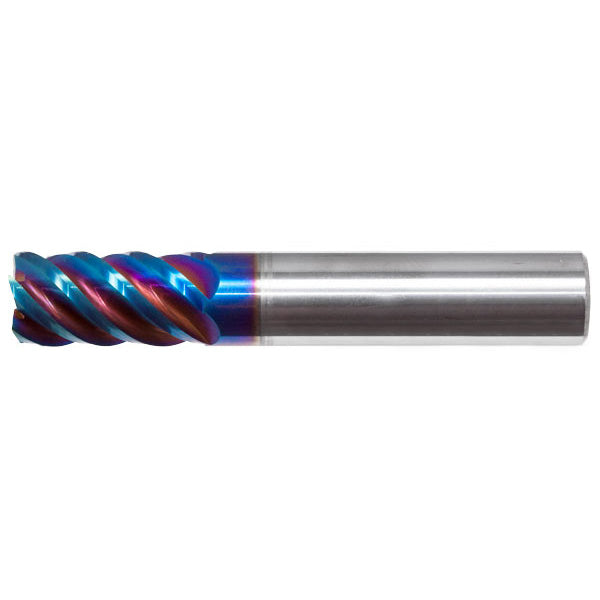 458-483-5 ||  1/2 Diameter, PowerN HY5 Pro+ Corner Radius Endmills