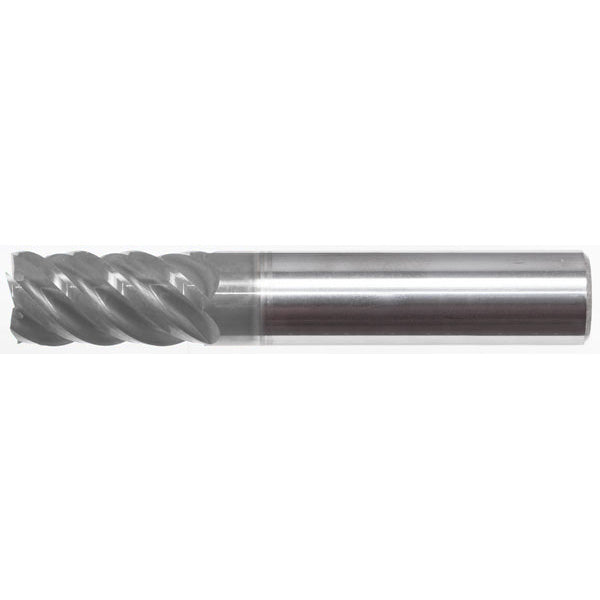545-034W-8 ||  25mm Diameter, PowerNR HY5 Square Endmills with Flat