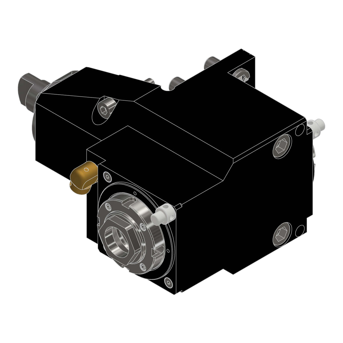DMG MORI MSL20/30 55MM CL 2 Spindle RIGHT ANGLE; ER32 LIVE TOOL; EXT C ...