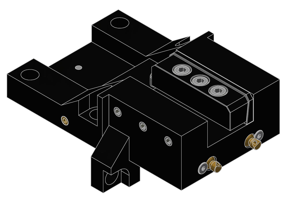 DMG MORI MSL603MC 1 1/4" OD FACING HOLDER 124 X 95 BHP