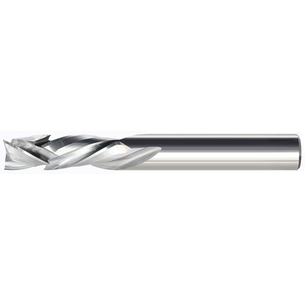 MASTERCUT 818-006 ||  1/2 Diameter Three Flute Compression - Endmill End - Uncoated