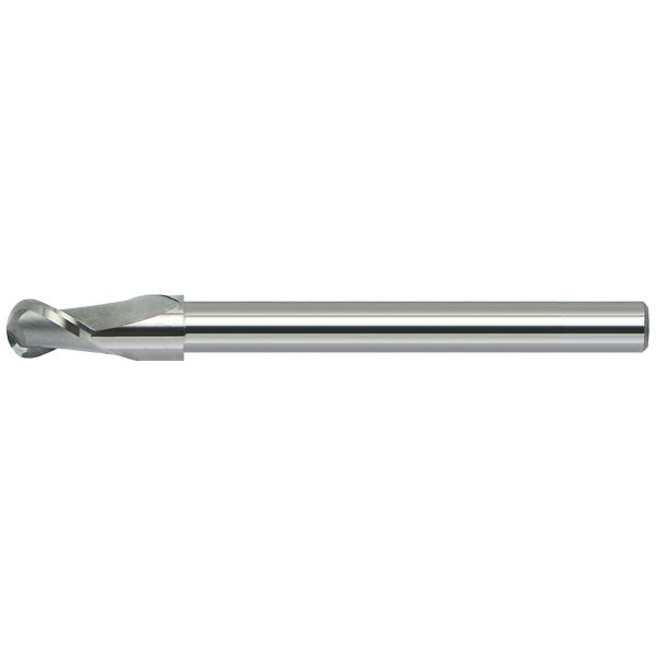 535-214 ||  18mm Diameter, Uncoated 50 Degree Short Flute Ball Reduced Shank