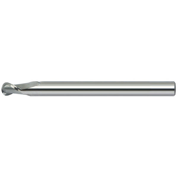 535-018 ||  14mm Diameter, Uncoated 50 Degree Short Flute Ball