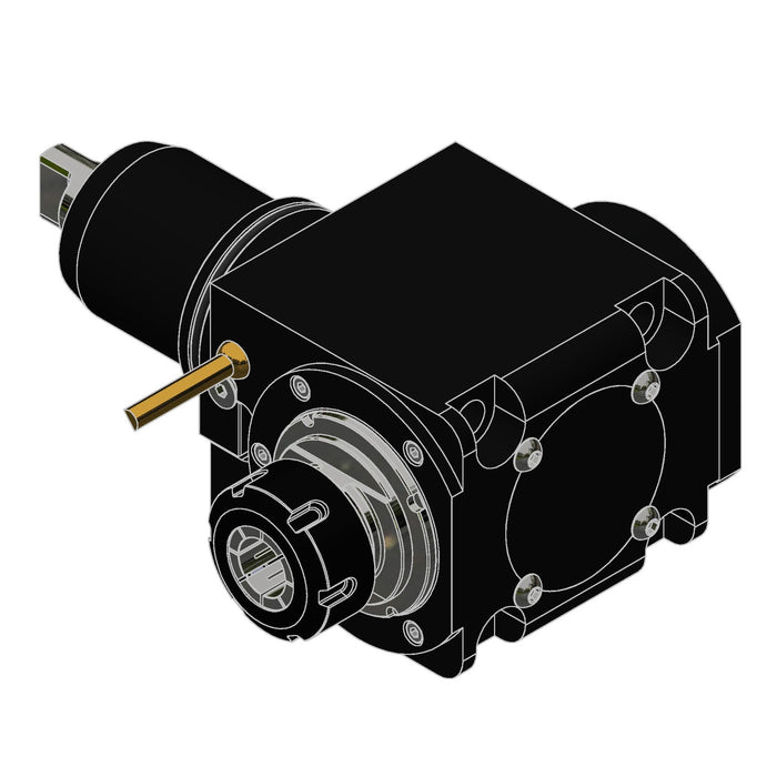 NAKAMURA TW10 55MM CL RIGHT ANGLE; ER25 LIVE TOOL; EXT COOLANT; MAX RP ...