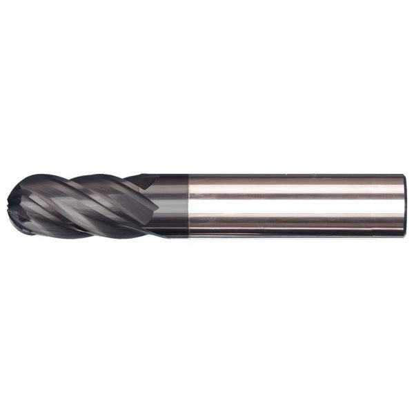 501-206W-1 ||  5mm Diameter, PowerA V4 Ball Endmills with Flat