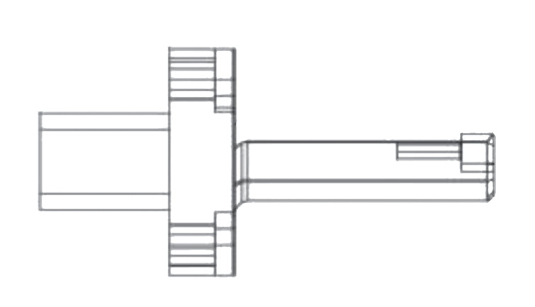 duMONT CNC-10019-MH 35 Hexagon Series Insert Holder