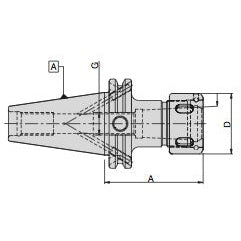 Bilz 66651377M WCCH/ER32-6.00"/CAT50"