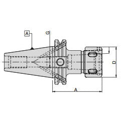 Bilz 66651359M WCCH ER40-3.00" CAT40"